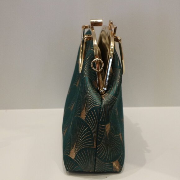 silk bag,evening bag, handmade bag, evening clutch,clutch bag, clutch purse - Picture 4 of 10